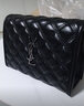香港轻奢女包新款百搭时尚菱格链条单肩斜挎包生日礼物送女友老婆 黑色【礼盒装】 实拍图