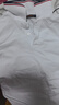 罗蒙男童短袖polo衫校服春夏新款T恤女童班服 条纹白色短袖POLO衫 170 实拍图
