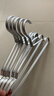 衣架铝合金10个银色无痕衣服架宽肩衣架子太空铝晾衣架加宽衣服挂 实拍图