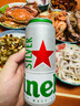 喜力啤酒500ml*21听大罐听装 Heineken（经典18听+星银3听）京东自营 实拍图