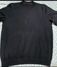布先生明星同款秋冬季可机洗纯羊毛衫男士毛衣 钢琴黑 M-170 实拍图