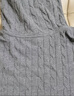 优衣库女装可机洗纽花针织连帽套头衫/25秋冬新款478871 06 铅灰色 L /160/88 实拍图