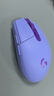 罗技（G）G304 LIGHTSPEED无线鼠标 游戏鼠标 轻质便携 鼠标宏 绝地求生FPS英雄联盟吃鸡 生日礼物 紫色 实拍图