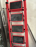 星奇堡 家用梯子工程梯折叠多功能人字梯伸缩室内加厚两用梯子 加厚五步梯-红色 实拍图