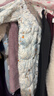 巴拉巴拉童装婴儿连体羽绒服轻薄羽绒服宝宝衣服2025冬装抱衣爬服男童女童 白蓝色调-白鸭绒 80 cm-充绒量41g 实拍图