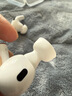Masentek【4个装】耳机帽耳塞套头 适用苹果airpods pro 3三代蓝牙配件1/2一二代 原软硅胶降噪防滑 中号 实拍图
