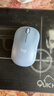 罗技（Logitech）M221 轻音鼠标 无线鼠标 办公鼠标 对称鼠标 带无线微型接收器 雾霭蓝 实拍图