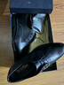 金利来（Goldlion）男鞋商务正装鞋秋冬柔软宴会婚鞋舒适德比皮鞋50274043201A黑40 实拍图
