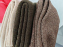 猫人3双装35%羊毛袜子男士袜子男冬季加厚保暖袜男毛圈袜睡眠袜男 实拍图