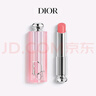 迪奥DIOR魅惑变色润唇膏077浅糖果粉滋润48小时水润护唇口红生日礼物 实拍图