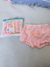 浪莎儿童内裤女童A类棉质轻薄透气婴儿女孩学生宝宝可爱四角裤6条130 实拍图