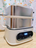 美的（Midea）电蒸锅炖蒸煮一体304不锈钢家用多功能电煮锅火锅自动保温定时早餐蒸蛋煮蛋器蒸鱼馒头包子蒸锅 9.3L 智能预约上蒸下炖ZGC232366 实拍图