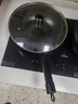 京严炒锅铁锅无涂层炒菜不粘锅精铁极铁平底锅具燃气电磁炉通用已开锅 【千元品质极铁锅】+可视玻璃盖 30cm 不挑灶丨好养锅｜德系精工 实拍图