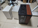乔思伯（JONSBO）TK-4 黑色WOOD版 双曲面海景房ATX机箱(11风扇位/铝合金外框/420冷排/标配8风扇/黑胡桃木饰板) 实拍图