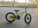 优贝（RoyalBaby）儿童自行车镁合金男女单车 月亮系列5-9岁 宇航员18寸 柠檬绿 实拍图