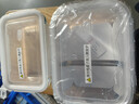 京东京造 饭盒 微波炉上班族学生高硼硅玻璃餐盒（1L+0.84L+保温袋） 实拍图
