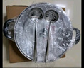 美厨（maxcook）304不锈钢火锅28cm 汤锅电磁炉火锅复底带盖 送一对火锅勺MH-28 实拍图