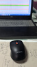 联想（Lenovo） 无线蓝牙双模鼠标 便携办公鼠标 人体工程学设计 适用台式机一体机笔记本平板 Howard黑色 实拍图