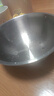 打蛋器专用打蛋碗不锈钢打蛋碗沙拉碗打蛋器必备打蛋碗不锈钢厨房烘焙必备 18cm【700ml】 实拍图