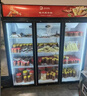 格点大容量饮料柜商用冰柜直冷藏展示柜酒水柜纯风冷无霜保鲜柜超市玻璃门冰箱立式啤酒柜 大三门加深款风冷 360°循环速冷款 实拍图