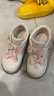 斯纳菲儿童棉鞋冬季女童可爱保暖加绒棉靴小宝宝舒适学步鞋奶糖白29 实拍图