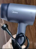 美的（Midea）5亿等离子护发电吹风 家用负离子吹风筒 1800W大功率便携吹风机FJ308银 国家补贴 节日/生日礼物 实拍图