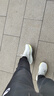 SAUCONY【彭于晏同款】索康尼胜利22专业强缓震跑鞋男厚底跑步鞋运动鞋男 灰绿604 42.5 实拍图