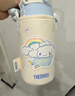 膳魔师儿童保温杯小学生直饮水杯三丽鸥水壶316L不锈钢含杯套350ml蓝白 实拍图