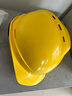 伟光ABS安全帽  V型新国标透气款 防砸耐穿刺 Y型下颏带工地建筑头盔 黄色旋钮式【京东自营】 实拍图