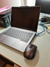 联想（Lenovo）无线蓝牙双模鼠标 便携办公鼠标 人体工程学设计 适用台式机一体机笔记本平板Howard风暴灰 实拍图