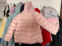 歌瑞家（greatfamily）儿童轻薄羽绒服 秋季新款童装小童中大童连帽羽绒外套三防乐友 女款【粉色】 130 【6-7岁】 实拍图