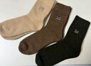 猫人3双装35%羊毛袜子男士袜子男冬季加厚保暖袜男毛圈袜睡眠袜男 实拍图