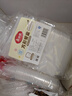 美丽雅 一次性饭盒圆形750ml*50套 食品快餐打包碗加厚野餐盒带盖可微波 实拍图
