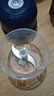 绞肉机小型打蒜器家用绞蒜切蒜器多功能辅食料理机电动蒜泥神器蒜蓉机自动切菜机压蒜器 蓝色-升级大电机 0.26L （塑料杯） 实拍图