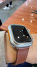 PZOZ适用苹果手表保护壳apple iwatch s11保护套iphone watch 10/8/7/6秒变ultra 3金属全包防刮防摔2 钛金色 iWatch 7/8/9  45mm 实拍图