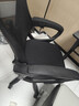 锦汐 电脑椅家用办公椅子靠背人体工学椅学习转椅老板座椅游戏电竞椅 【可后躺】黑框黑网 实拍图