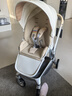 bebebus艺术家婴儿车推车可坐可躺新生儿宝宝轻便折叠双向高景观 香槟金 实拍图