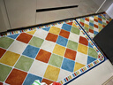 家用厨房地垫卫生间入户门脚垫玄关卫浴吸油吸水长条垫卧室床边毯 GZN-复古彩砖 100cm×160cm 实拍图