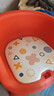 日康（rikang）宝宝餐椅 叫叫椅婴儿学坐椅多功能儿童吃饭餐桌 RK-X2009-4 橙色 实拍图