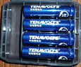 南孚7号充电锂电池4粒 1.5V恒压快充 TENAVOLTS 适用闪光灯/手柄/吸奶器/鼠标/话筒等 AAA七号 实拍图