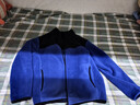 优衣库童装男童女童摇粒绒拉链茄克长袖外套夹克秋冬新款480184 66 蓝色 150 实拍图