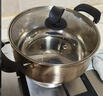 炊大皇汤锅 304不锈钢加厚 22cm小奶锅煮面无涂层炖汤煲汤锅 实拍图