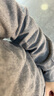 优衣库男女装法兰绒衬衫长袖衬衣纯棉薄外套25新款478118 480773 480773/05天灰色 M 实拍图