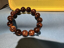 紫辰檀海南黄花梨手串男鬼脸文玩佛珠紫油梨念珠海黄降香黄檀海南香枝木 海黄手串1.5CM15颗.深色 实拍图