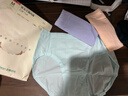 全棉时代内裤女三角裤女士中腰高腰【基础5A抗菌】95棉不变形不闷汗3条装 实拍图
