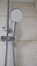 九牧（JOMOO）花洒喷头全套家用增压洗澡淋浴莲蓬头热水器手持淋雨花洒软管套装 三档增压花洒喷头S260033 实拍图
