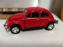 大众复古老爷车甲壳虫模型车模玩具儿童轿车摆件模仿真汽车合金车 贺岁版复古甲壳虫红色-礼盒款 实拍图