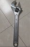 卡夫威尔活动扳手活口工业级大开口管钳开口0-38mm  12英寸 WR4112D 实拍图