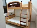 林氏家居全实木上下床上下铺儿童床双层子母床高低床加宽双人LH064A1可选 爬梯款|原木色|可变双床+床垫 1.35x1.9米 实拍图