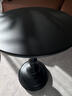 王星和月边几沙发客厅家用轻奢小茶几边桌复古角几铁艺床头置物阳台小圆桌 罗马柱-黑【基础款】小号 实拍图
